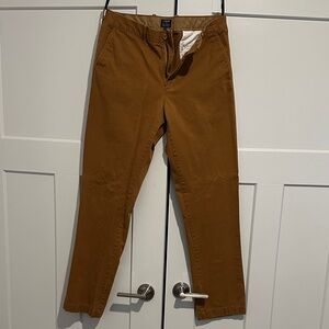 J. Crew Men's The Sutton Tan Chinos